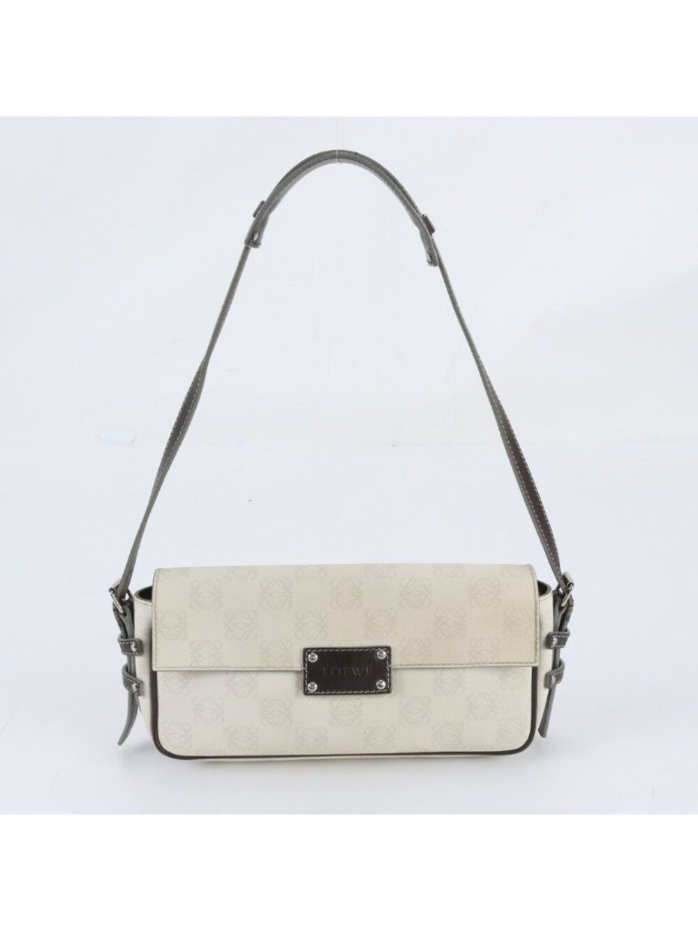 Loewe Anagram Repeat Leather Shoulder Bag
